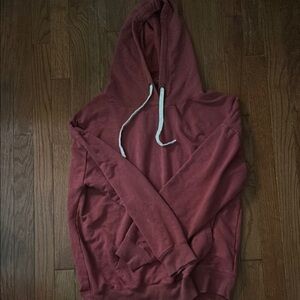 Men's Maroon Hoodie Sweater